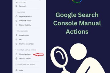 Google Search Console Manual Actions