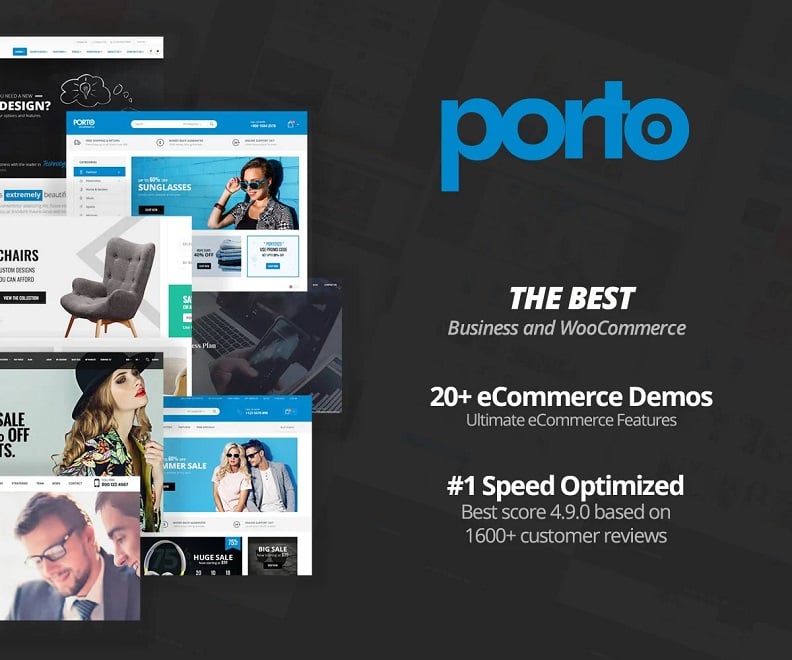 Porto is the best eCommerce WordPress theme