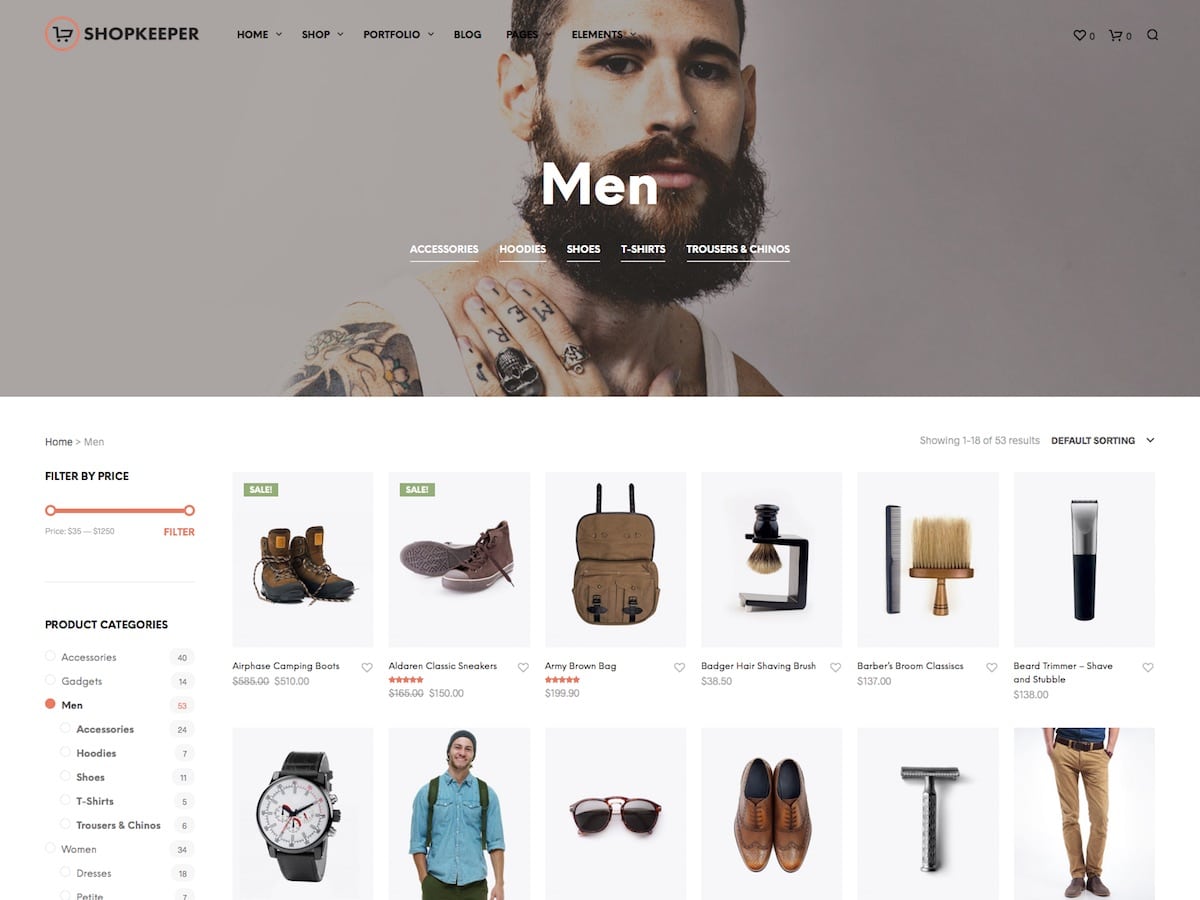 Shopkeeper – eCommerce WordPress Theme
